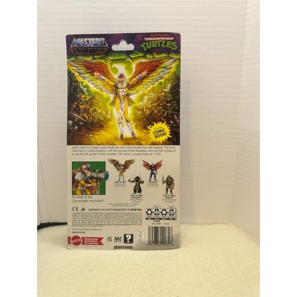 Masters Of The Universe Turtles Of Grayskull April ONeil Action Figure - Picture 2 of 3